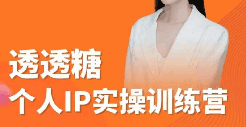 2023年个人IP实战课程：基础准备+短视频实战+高手进阶+变现落地+数据+电商变现-阿灿说钱