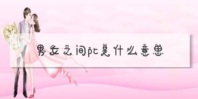 pc是什么意思(男女之间玩pc是什么意思)-阿灿说钱