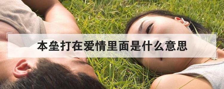 本垒打在爱情里面是什么意思-阿灿说钱