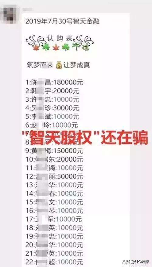 智天股权上市成功是真的吗?特大骗局“智天股权”,最后疯狂的收割 智天股权上市成功是真的吗?特大骗局“智天股权”,最后疯狂的收割