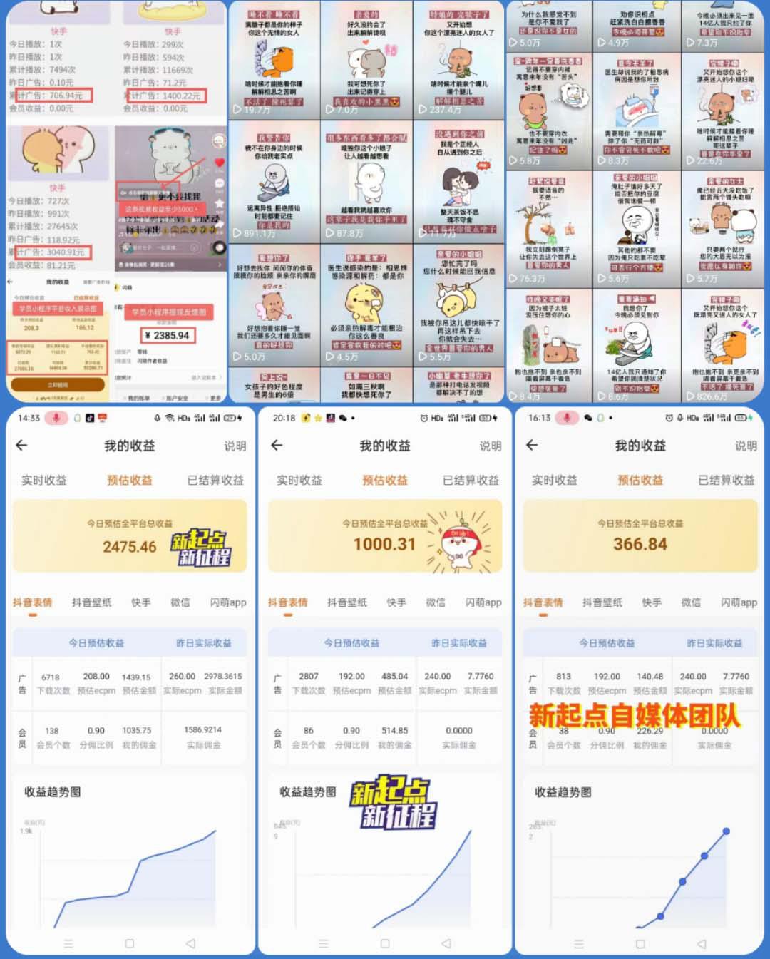 动态背景表情包取图小程序,1万播放量收益10~15元,一条大热门赚几千上万 动态背景表情包取图小程序,1万播放量收益10~15元,一条大热门赚几千上万