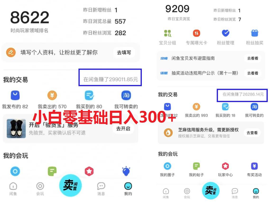2023最新闲鱼冷门蓝海玩法，小白零成本当天出单日入200+