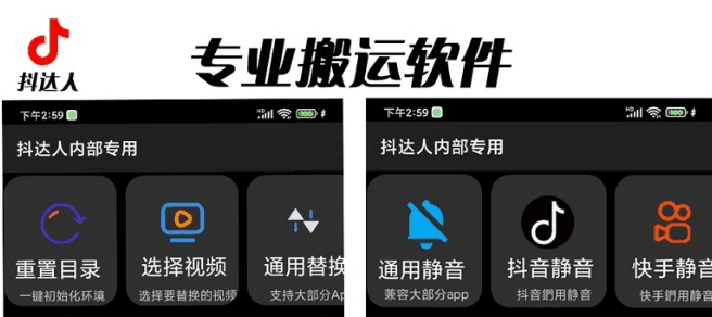 对外收费699抖音傻瓜式一键搬运，起号专用5分钟一个视频《软件+详细教程》-阿灿说钱