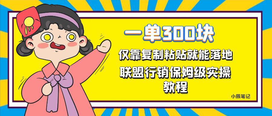 图片[1]-轻松赚钱：每天只需1小时，复制粘贴就能挣300元！揭秘联盟行销保姆级出单秘诀-阿灿说钱