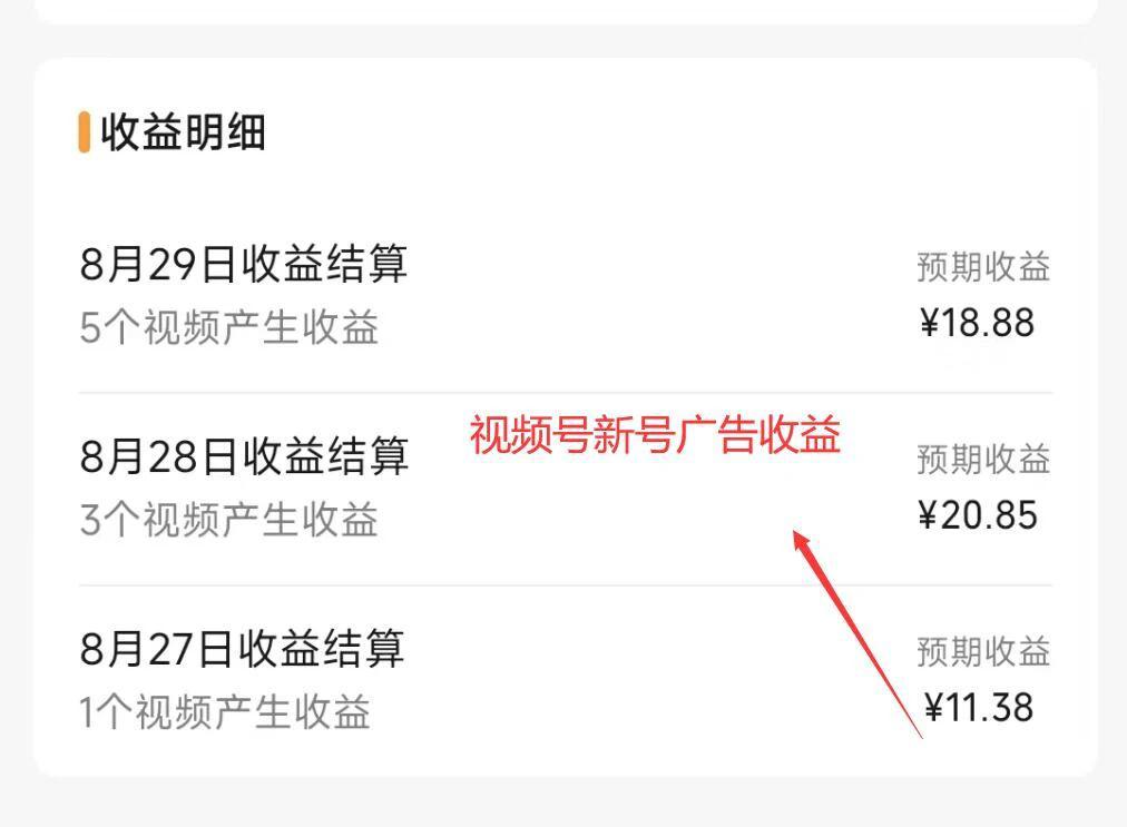 图片[8]-视频号流量变现公测1.0：走进你的小副业，一人掌握五个视频号，每个账号收益30-50-阿灿说钱