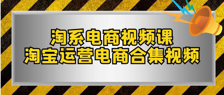 图片[1]-淘系-如何成为成功的淘宝卖家？电商合集课程（33节课）-阿灿说钱