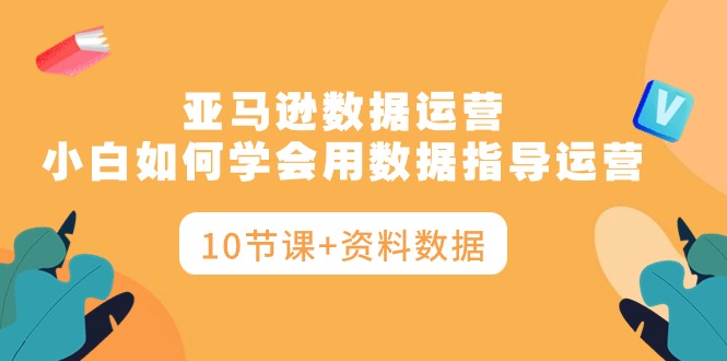 图片[1]-亚马逊运营秘籍：小白如何学会用数据指导运营，让你告别盲目决策（10节课+资料数据）-阿灿说钱