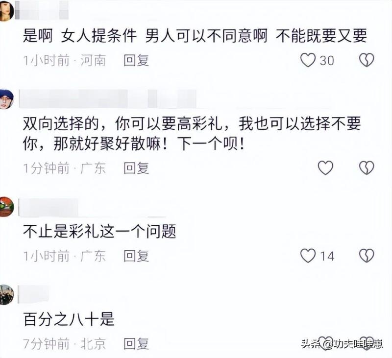 越闹越大，彩礼过高部分农村男青年举债结婚，天价彩礼何时休