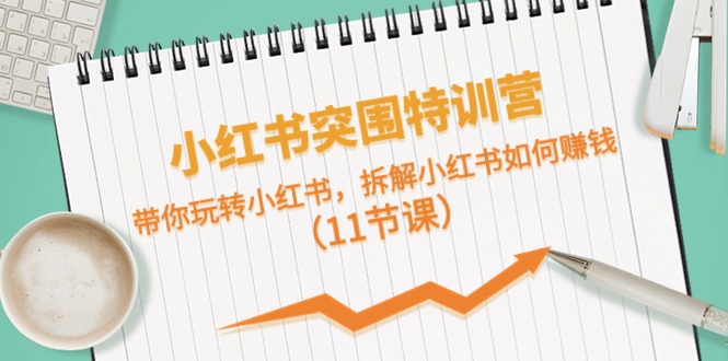 图片[1]-小红书突围特训营，带你玩转小红书，拆解小红书如何赚钱（11节课）-阿灿说钱
