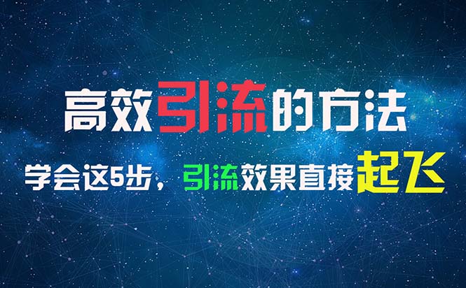图片[1]-高效引流的方法，可以帮助你日引300+创业粉，一年轻松收入30万，比打工强-阿灿说钱