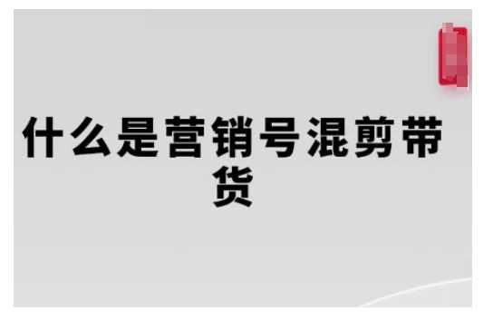 营销号混剪带货,从内容创作到流量变现的全流程,教你用营销号形式做混剪带货 -1 营销号混剪带货,从内容创作到流量变现的全流程,教你用营销号形式做混剪带货 -1