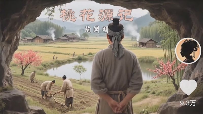 把课本里的古文做成爆火AI视频!流量猛的不行,7个作品涨粉23万+ -2 把课本里的古文做成爆火AI视频!流量猛的不行,7个作品涨粉23万+ -2