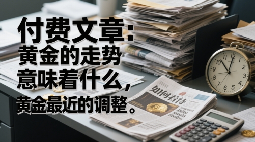 付费文章:黄金的走势意味着什么,如何看待黄金最近的调整 -1 付费文章:黄金的走势意味着什么,如何看待黄金最近的调整 -1