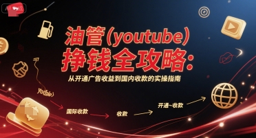 油管(youtube)挣钱全攻略：从开通广告收益到国内收款的实操指南 -1