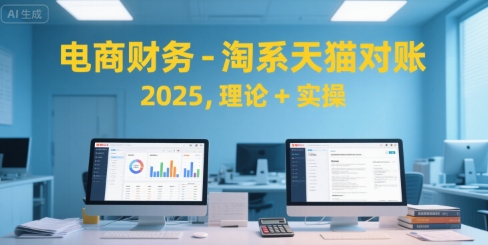 电商财务-淘系天猫对账2025,理论+实操 -1 电商财务-淘系天猫对账2025,理论+实操 -1