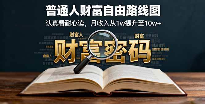某付费文:普通人财富自由路线图,认真看耐心读,月收入从1w提升至10w+ -1 某付费文:普通人财富自由路线图,认真看耐心读,月收入从1w提升至10w+ -1