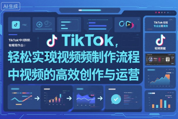 TikTok中视频制做流程,轻松实现Tk中视频的高效创作与运营 -1 TikTok中视频制做流程,轻松实现Tk中视频的高效创作与运营 -1